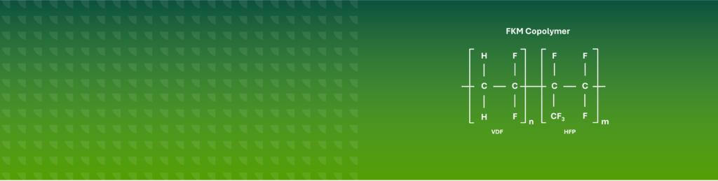 FKM Header: Chemischer Aufbau des FKM Copolymers